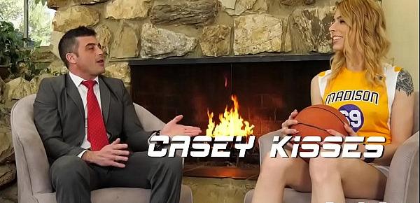  Tranny basketball player Casey Kisses